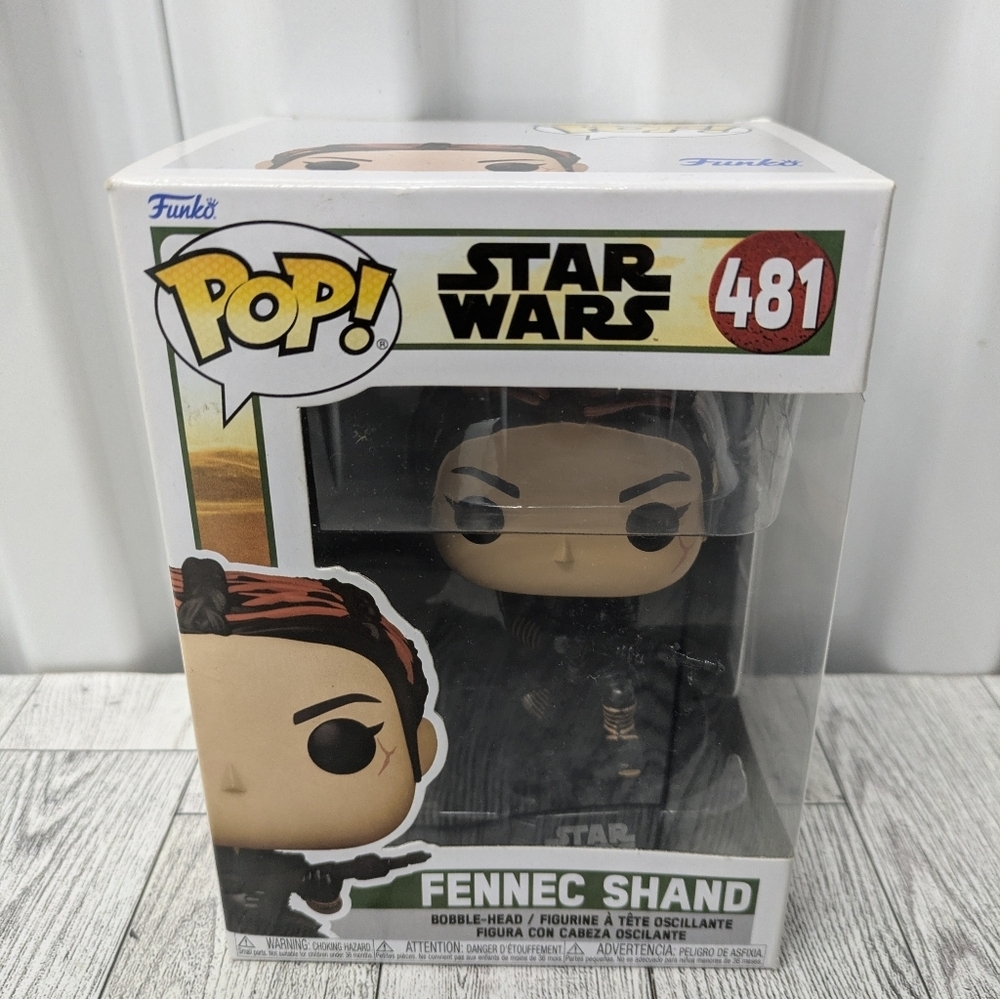Funko Pop! 481 Star Wars Fennec Shand Action Figure - Black and Brown